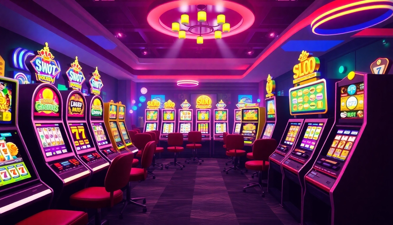 Play exciting slot online games with vibrant graphics and dynamic visuals.