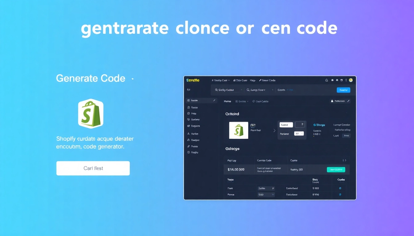 Shopify bulk discount code generator interface showcasing code creation process and user-friendly design.