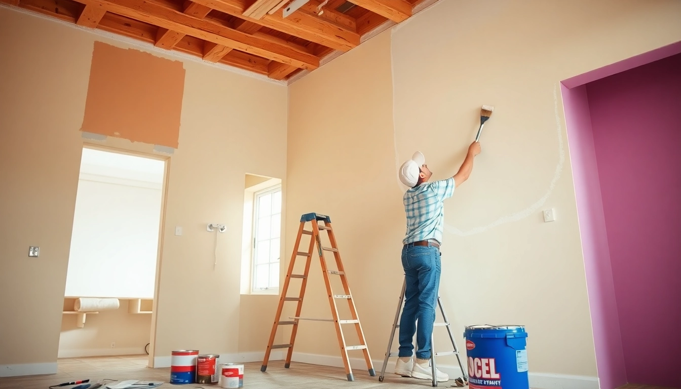 Find expert drywall painting contractors near me transforming interiors with precision and skill.