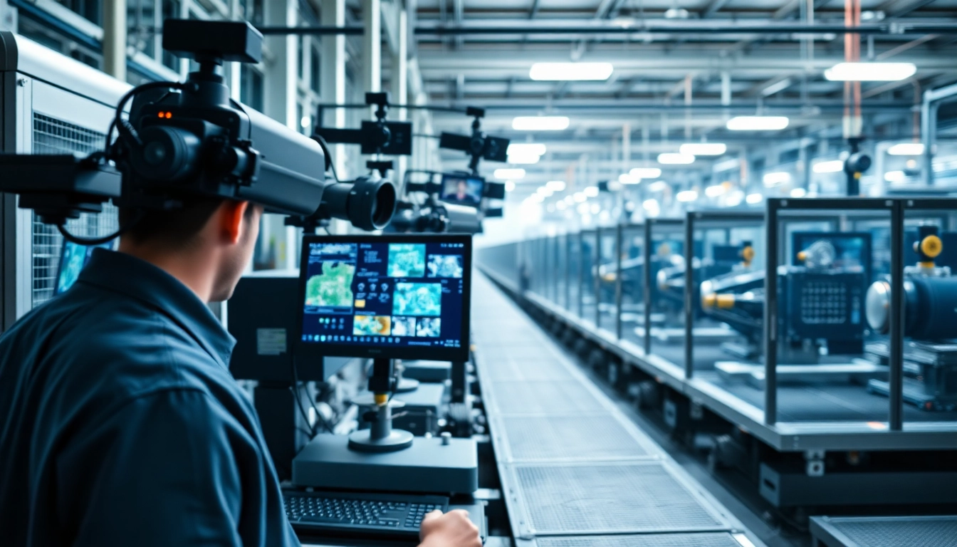 Implementing machine vision technology in industrial settings for automated inspections.