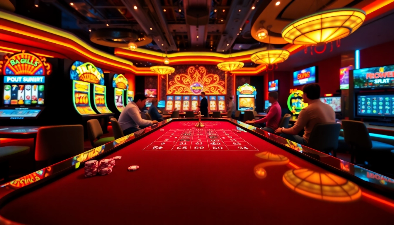 Experience the excitement at TPower casino with engaging games and vibrant casino atmosphere.