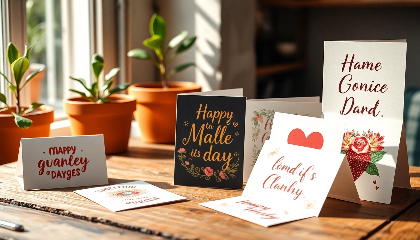 Send personalised greeting cards same day with unique designs and heartfelt messages displayed beautifully.