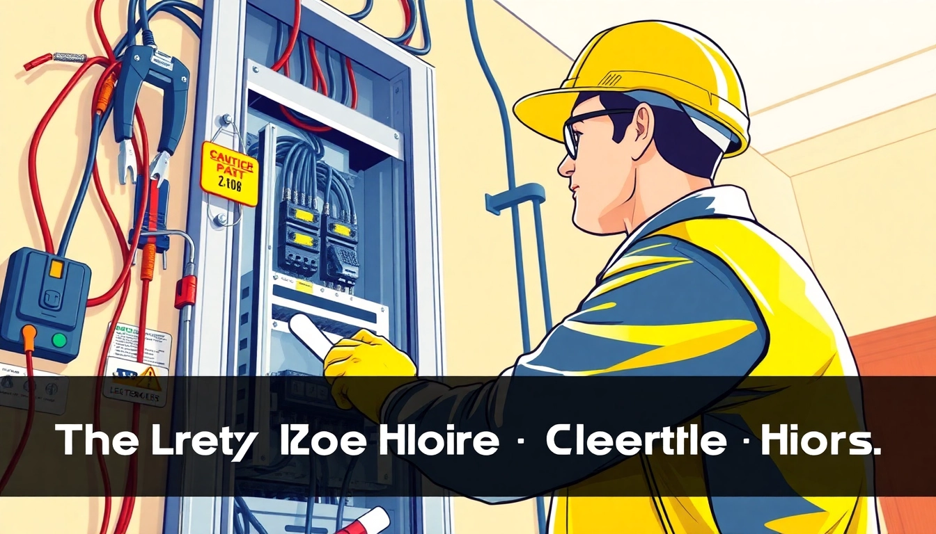 Enhance your knowledge about Electrical Panel Clearwater while an electrician repairs an electrical panel.