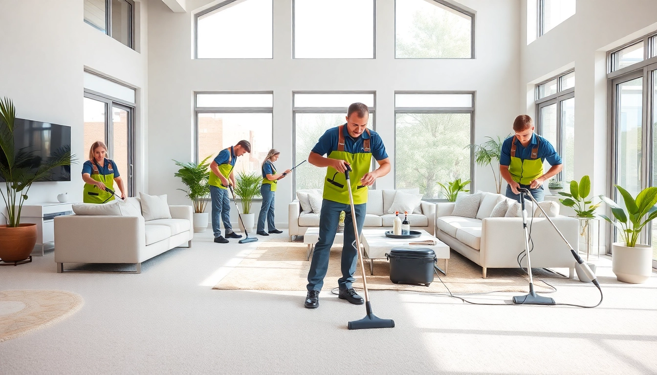 Witness deep cleaning services Dubai transforming a modern living room with meticulous care.