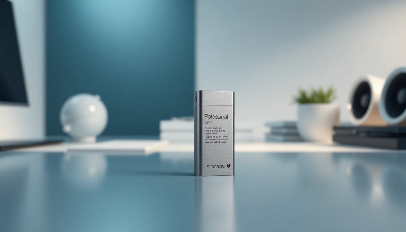 Showcasing a high-quality 510 thread battery in a modern workspace, emphasizing its design and features.