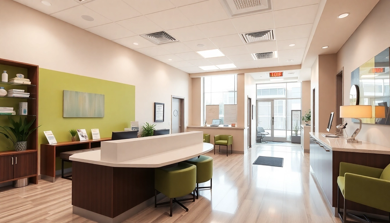 Parker medical las vegas concierge medical practice reception area inviting patients.
