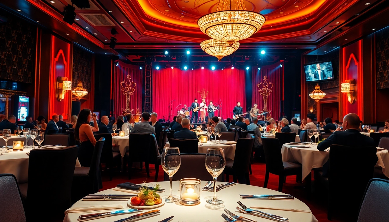 Experience the best dinner show in las vegas with gourmet cuisine and thrilling performances.
