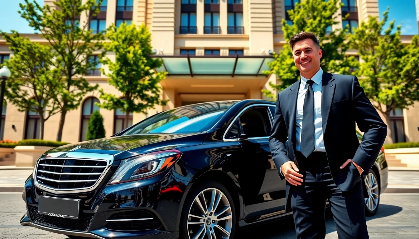 Experience the luxury and professionalism of the london chauffeur service with an elegant car and driver.